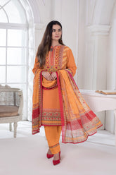 Lawn Karandy unstiched 3piece printed suit