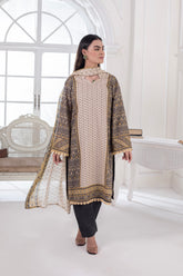 Lawn Karandy unstiched 3piece printed suit