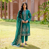 Noor-e-Zamrud – Embroidered Lawn Suit