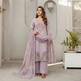 Noir Elegance – Embroidered 3-Piece Lawn Suit