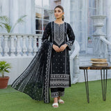 Noir Grace – Luxury Embroidered Lawn Collection
