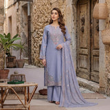 Noir Elegance – Embroidered 3-Piece Lawn Suit